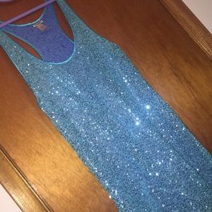Victoria’s Secret Racer Back Tank/ Swim Suit Cover